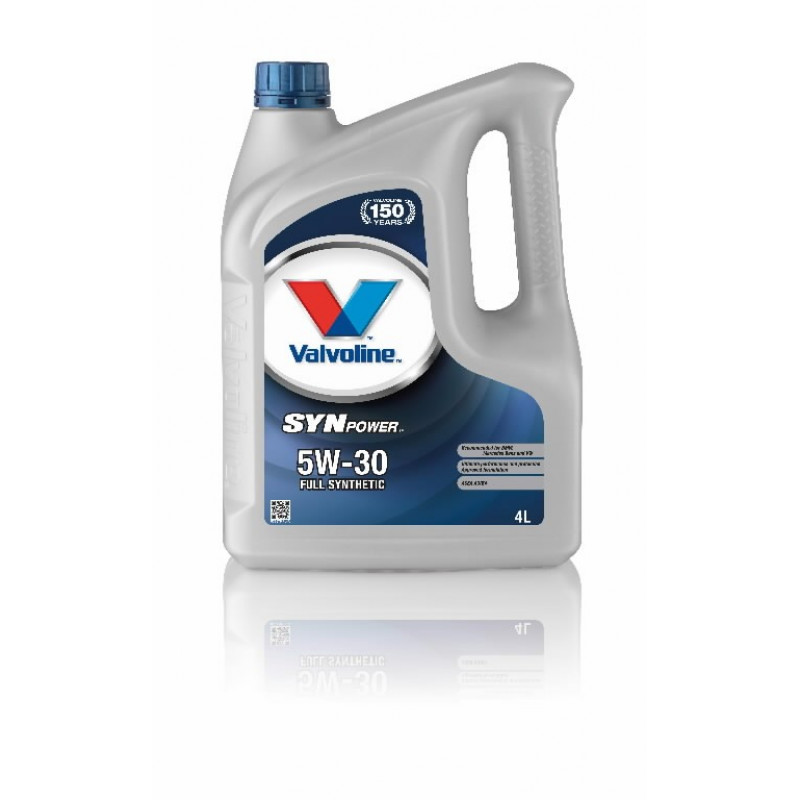 Valvoline Motoreļļa Synpower 5W30 4L, Valvoline