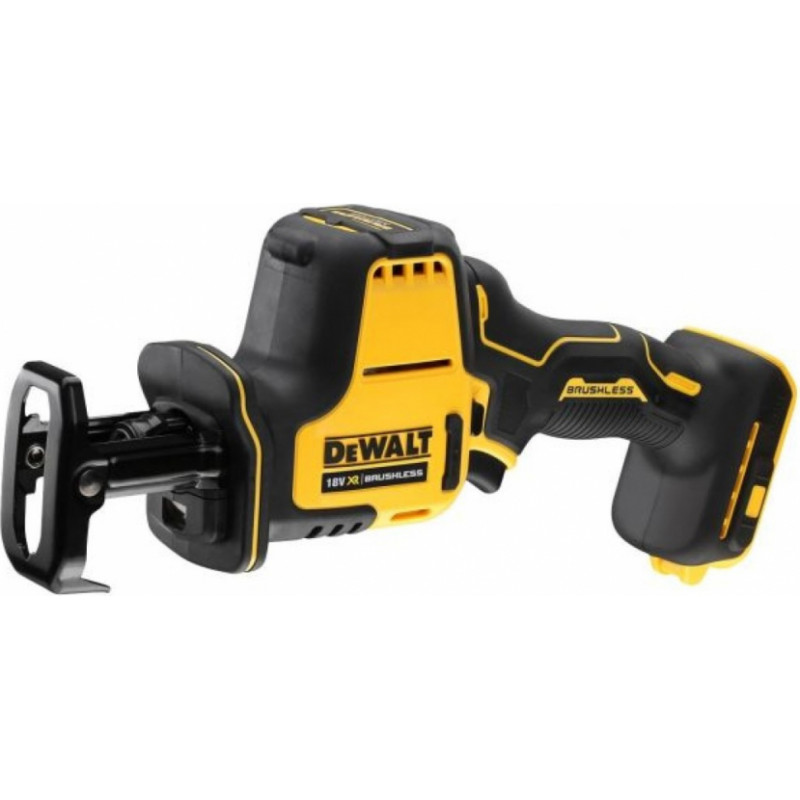 Dewalt Kompakts Akumulatora zobenzāģis 18V XR, BL (bez akumulatora, ladētāja) DCS369N-XJ