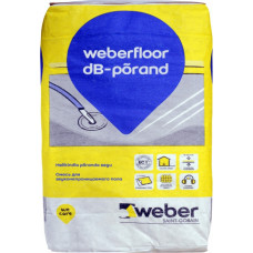 Weber Floor Db-PÕRAND pašizlīdzinošais ar šķiedrām peldošajām un apsildāmajām grīdām, 20kg