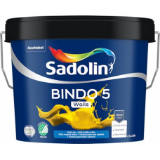 Sadolin Bindo 5 Dziļi matēta krāsa sienām BW 2.5L