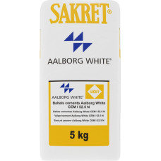 Sakret Aalborg White baltais cements CEM I 52,5R, 5kg