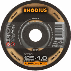 Rhodius griezējdisks metālam XT70, 125x1.0x22.2