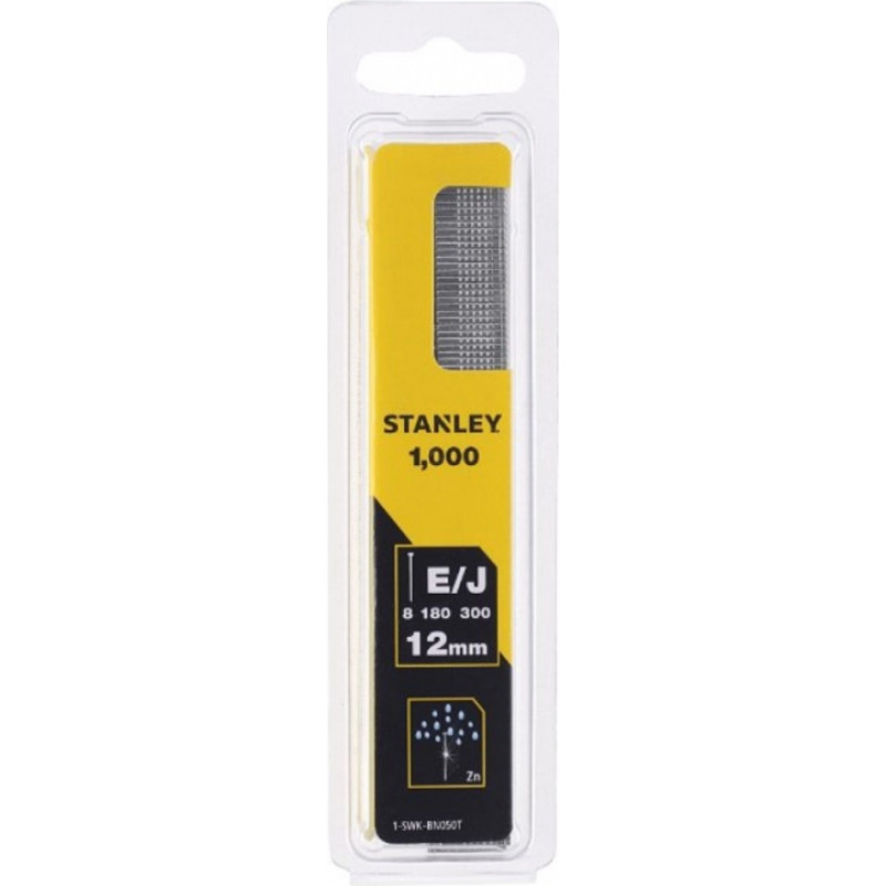 Stanley Naglas 8/300/E/J tipa, 12mm, 1-SWK-BN050T (1000gab)