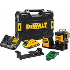 Dewalt Multilīniju lāzeris 18V, 3x360, zaļš