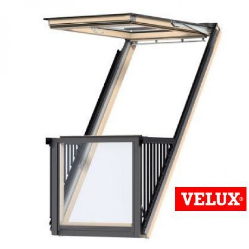 Velux Cabrio® jumta logs balkons GDL 3066 PK19