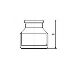 Livarna Titan Vītņu redukcijas uzmava ķeta 11/2x11/4