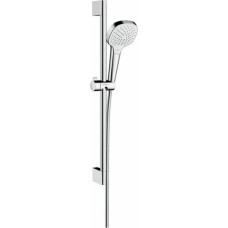 Hansgrohe Croma Select E Vario EcoSmart 9l/min/Unica'Croma 0.65m dušas komplekts, balts/hroms - gab.