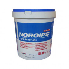 Norgips Špaktele Norgips Ready Mix light zilā, 20kg - gab