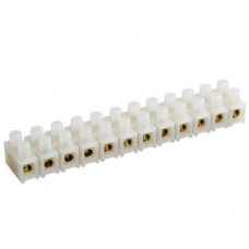 IEK Spaiļu bloks IEK ZVI-15, 12x4-10mm2, 15A, Balts - gab