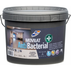 Rilak Krāsa iekšdarbiem RILAK MOVILAT Anti-Bacterial Matēta C-Bāze (Tonējamā krāsa) 9L - gab