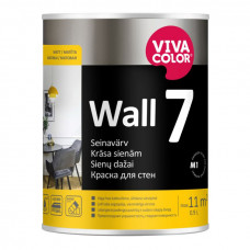 Vivacolor Krāsa sienām Vivacolor Wall 7 Matēta C-bāze (Tonējamā krāsa) 0.9L - gab