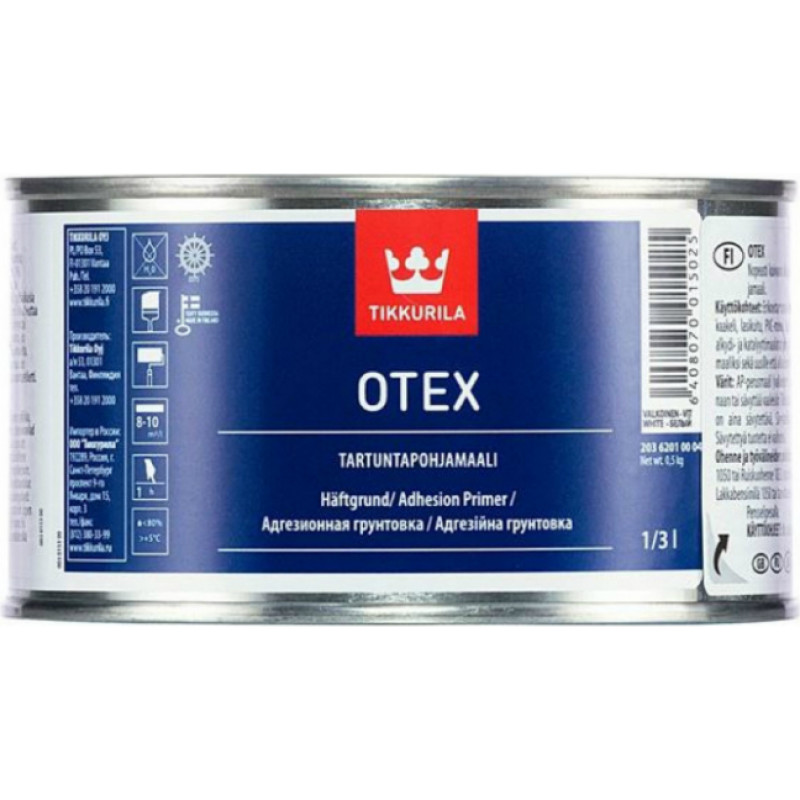 Tikkurila Adhēzijas gruntskrāsa Tikkurila Otex AP, 0.33l - gab