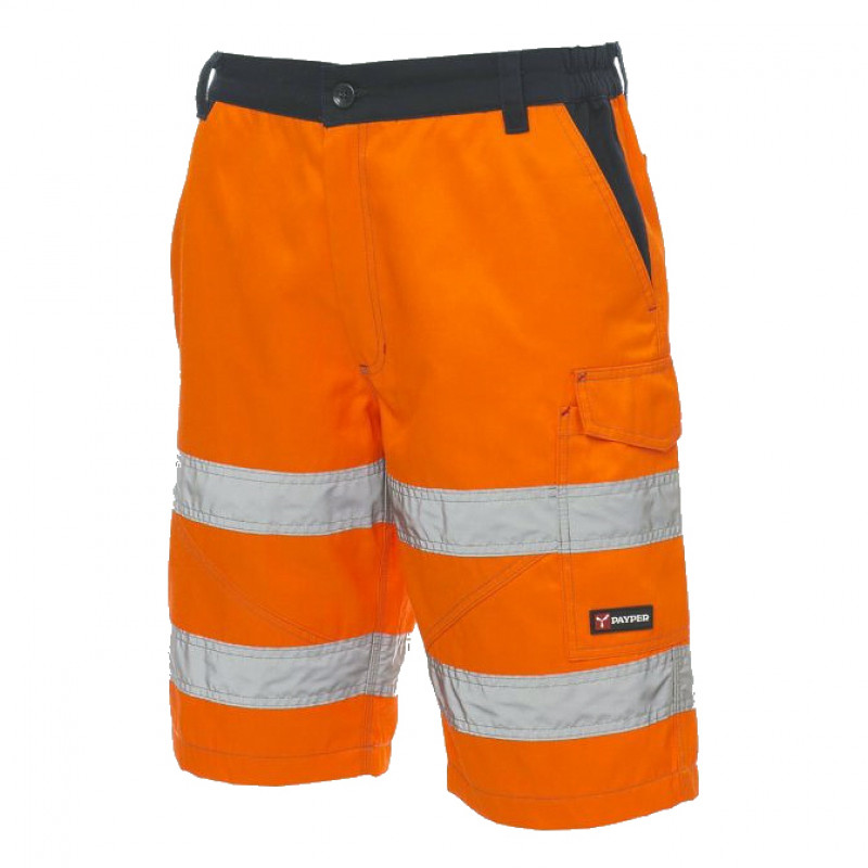 Payper Darba šorti PAYPER CRAFT Hi-Vis, oranži, XL izmērs - gab