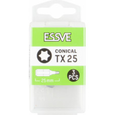 Essve Uzgaļi Essve Torx 25x25, 3gab., 9980204 - iep.