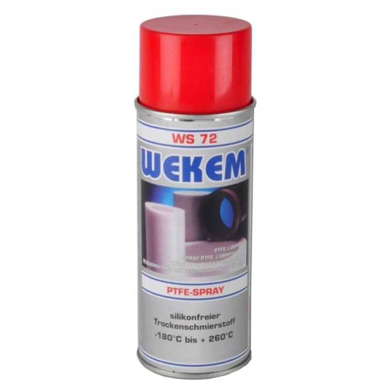 Wekem Sausā PTFE smērviela Wekem WS 72, 400 ml - gab