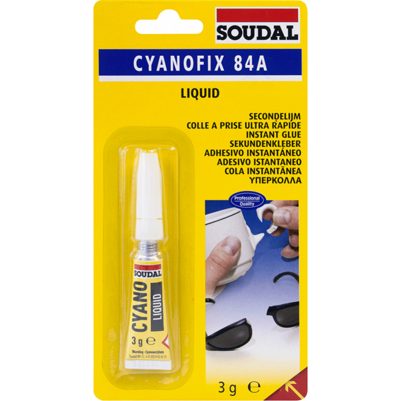 Soudal Līme Soudal 84A Cyanofix 3gr - gab