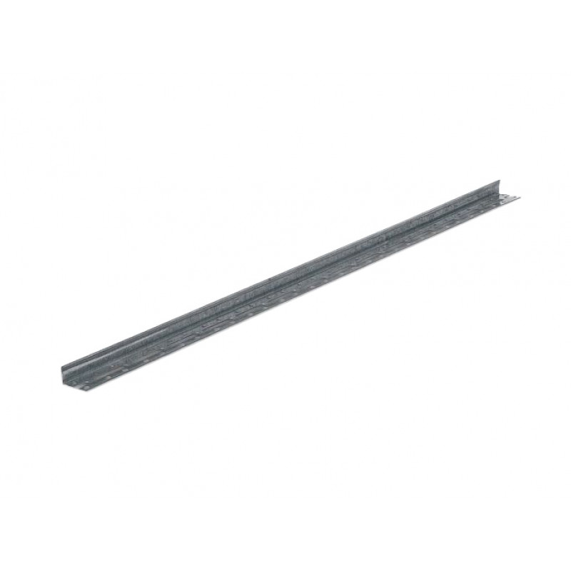 Knauf L veida alumīnija stūra aizsargprofils Knauf 23x12 mm, 2.75 m - gab