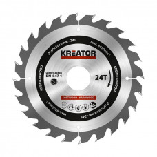 Kreator Zāģripa kokam Kreator D160x30x2 mm, 24T, KRT020408 - gab