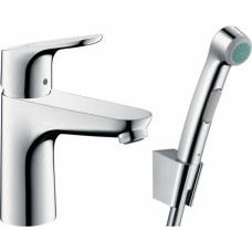 Hansgrohe Izlietnes maisītājs ar bidetu Hansgrohe Focus 100, hroms - gab.