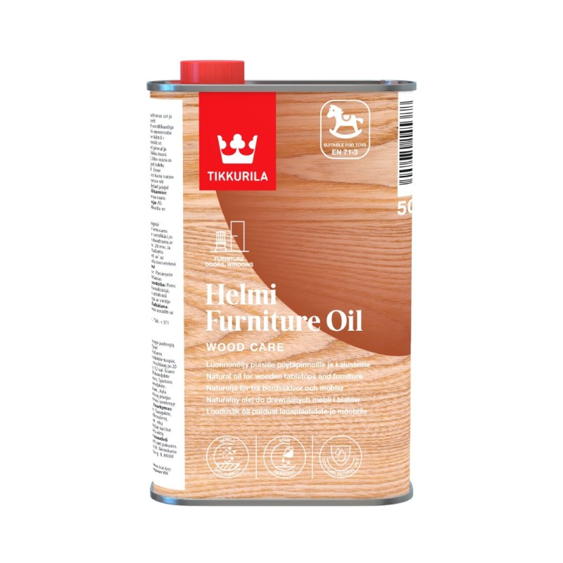 Tikkurila Eļļa koka virsmām Tikkurila Helmi Furniture Oil 0.25L - gab