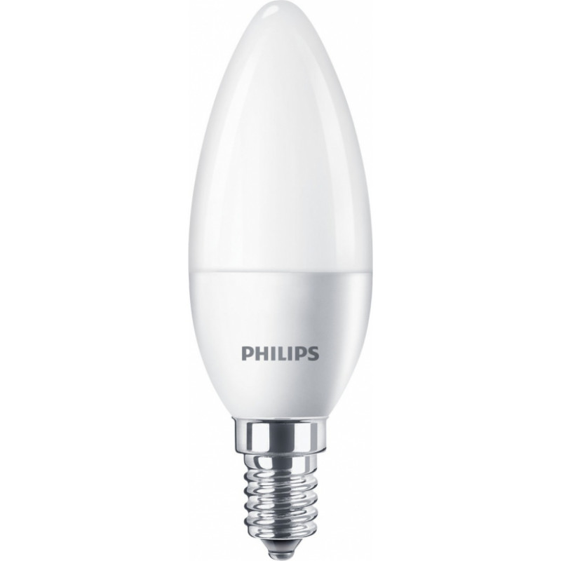 Philips Spuldze Philips LED 5.5W (40W) 8718699772390, 470lm, B35, E14, WW, FR ND - gab.