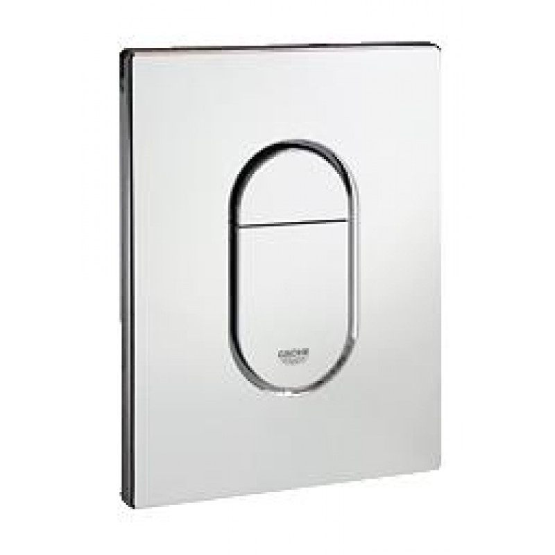 Grohe taustiņš Arena Cosmo duo, 156x197 mm, vertikāls, matēts hroms