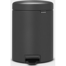 Brabantia atkritumu tvertne ar pedāli NewIcon, 5l, mineral infinite grey