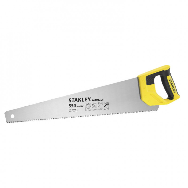 Stanley Zāģis Tradecut Gen2 550mm 8TPI, Stanley