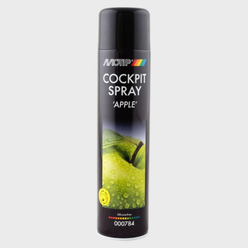 Motip Salona tīrīšanas līdzeklis Cockpit Spray Apple 600ml, Motip