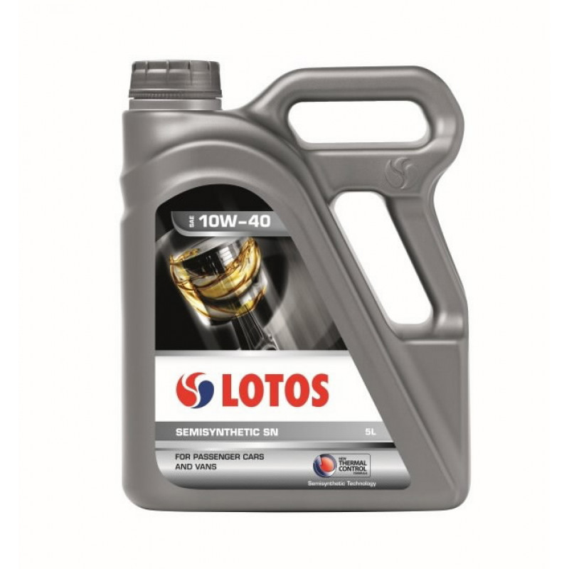 Lotos Oil Motoreļļa Semisyntetic SN 10W40 4+1L, Lotos Oil