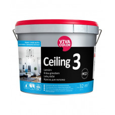 Vivacolor Ceiling 3 AP Griestu krāsa, pilnīgi matēta 2.7L