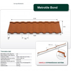 Metrotile kompozīta dakstiņi BOND