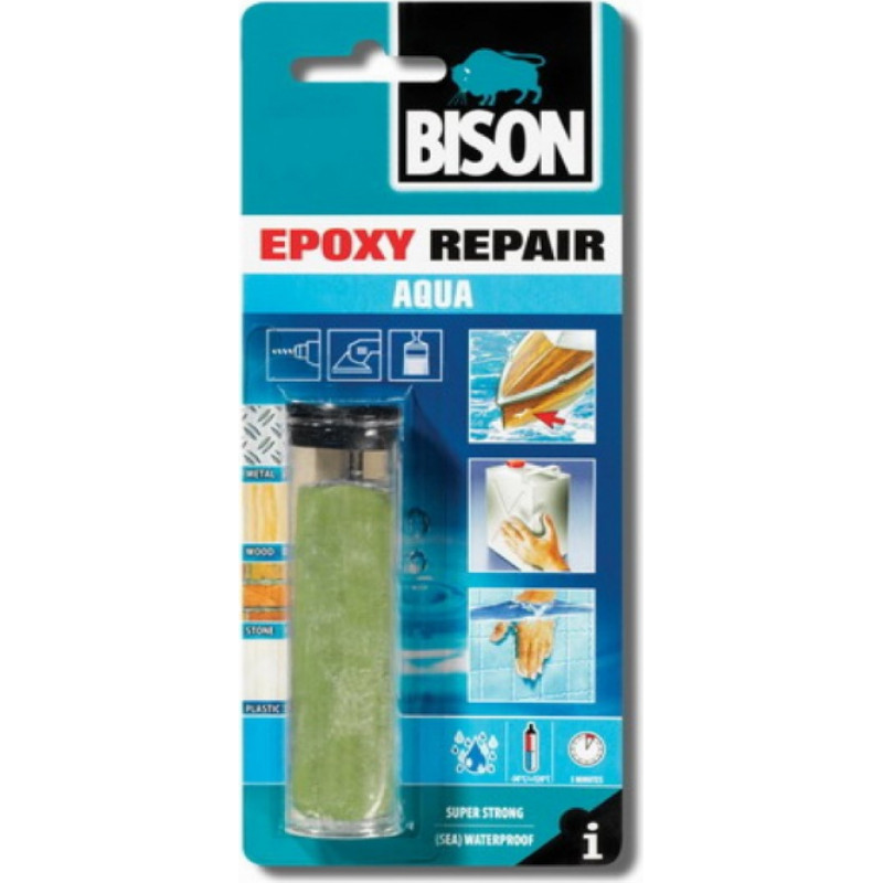 Bison epoksīda pildmasa Epoxy Repair Aqua, 56g