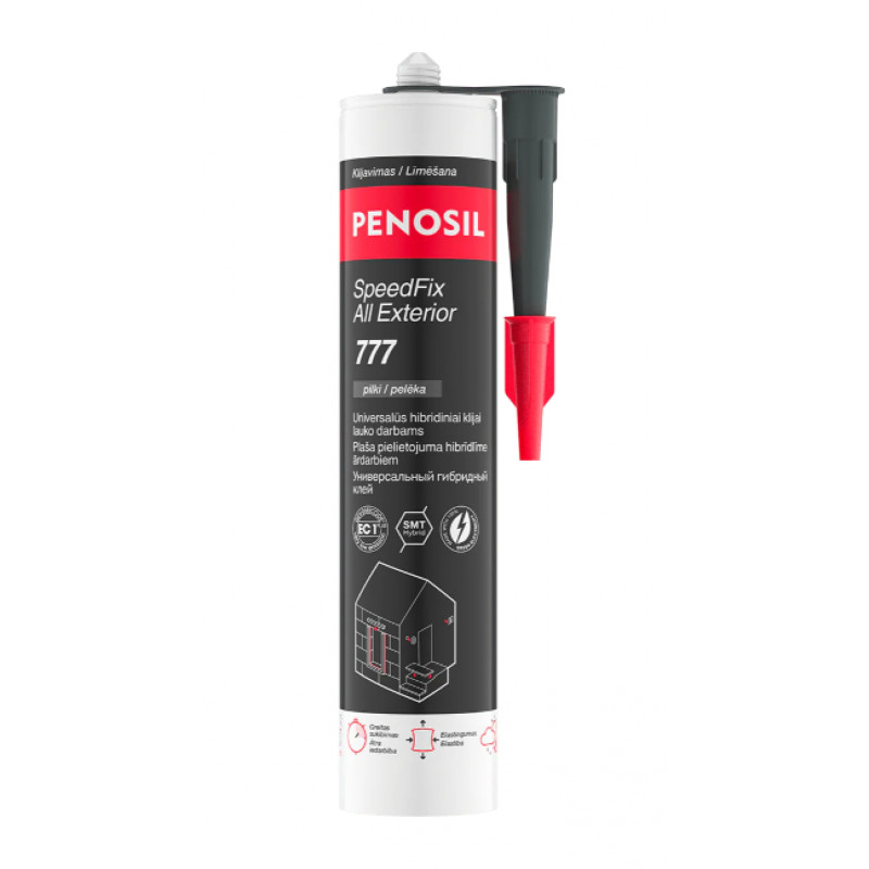 Penosil SpeedFix All Exterior 777 Līme ārdarbiem, pelēks, 290ml