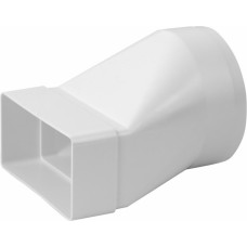 Europlast Pāreja uz apaļo (garā) plastmasas, 110x55mm, Ø100mm