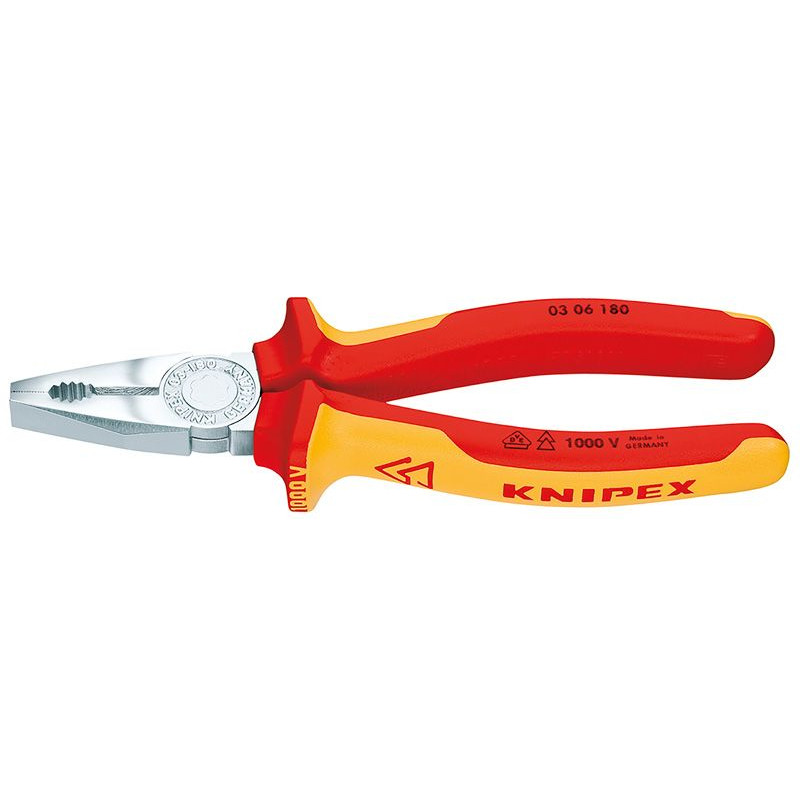 Knipex Plakanknaibles VDE 180mm - gab.