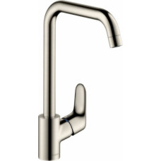 Hansgrohe Focus 260 virtuves maisītājs, nerūsējošs tērauds - gab.