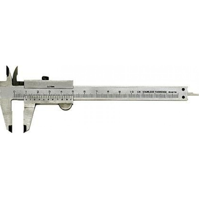 EDE Bīdmērs 100mm ar skrūvi, nerūsējoša tērauda FORMAT - gab.