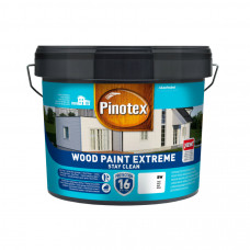 Pinotex Pašattīroša krāsa koka fasādēm Pinotex Wood Paint Extreme BW 10 L - gab