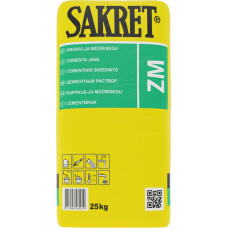 Sakret Cementa java SAKRET ZM M10 25KG - gab