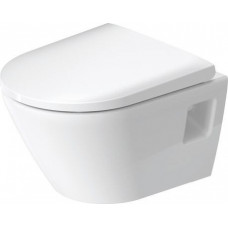 Duravit pods ar vāku D-Neo Compact Rilmless 370 x 540 mm, stiprināms pie sienas , balts