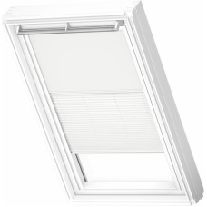 Velux DFD Duo Gaismu necaurlaidīgas jumta logu žalūzijas ar rokas vadību, ar baltām sliedēm, PK08, 94x140cm, baltas