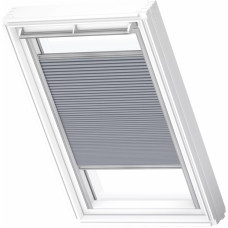 Velux FHC Energoefektīvās gaismu necaurlaidīgās žalūzijas ar rokas vadību, ar alumīnija sliedēm, MK04, 78x98cm, pelēkas