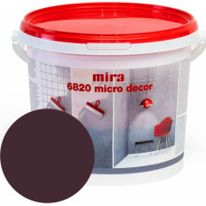 Mira 6820 Micro decor Sienu mikrocememta dekoratīvā špaktele, vīna sarkana, 3kg