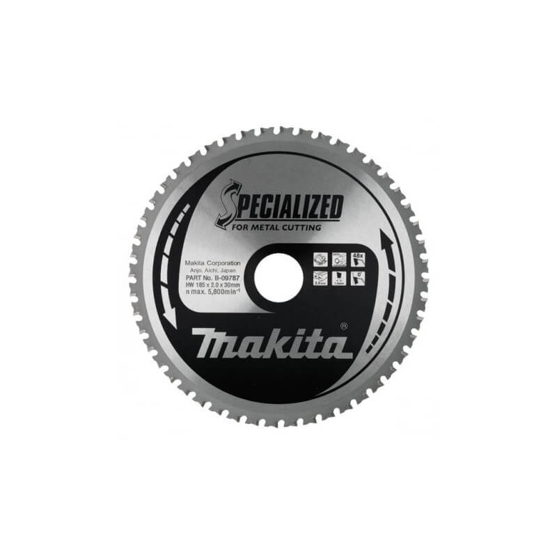 Makita Accessories Zāģripa metālam 185x30 T48 1,7 mm -10° MAKITA