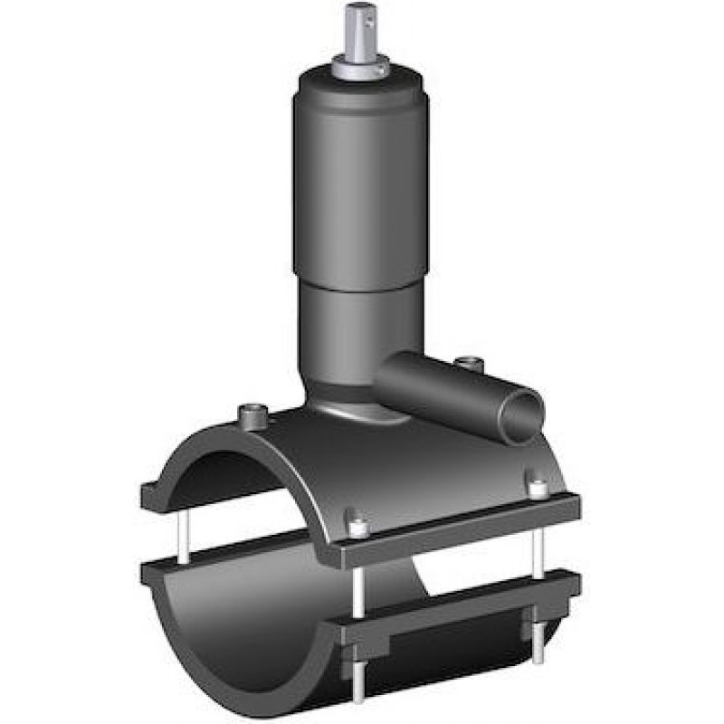 Elektrometināms sedls ar aizbīdni D110/63mm, SDR11