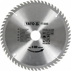 Yato Zāģripa kokam 210x30mm 60T TCT YT-6068 YATO