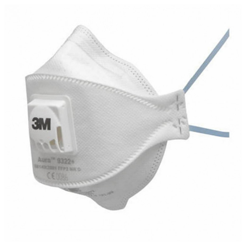 3M Respirators 3M 9322PT, FFP2, ar vārstu - gab