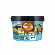 Pinotex Krāsa koka fasādēm Pinotex Wood Paint Aqua BW 2.5 L - gab