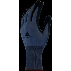 Delta Plus Knitted glove, Cut resistance D, nitrile-coated palm, grey 10, Delta Plus